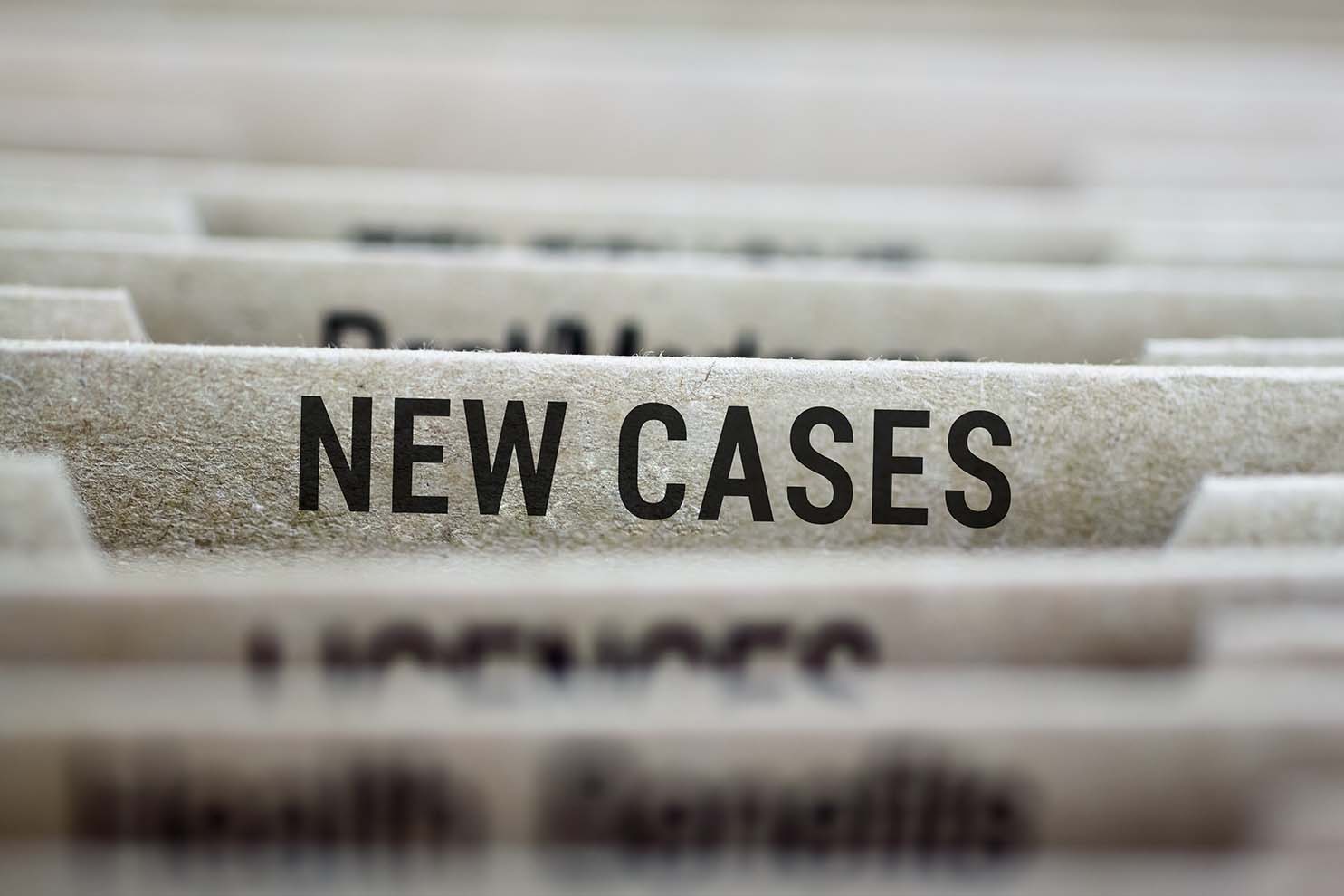 New cases file folder
